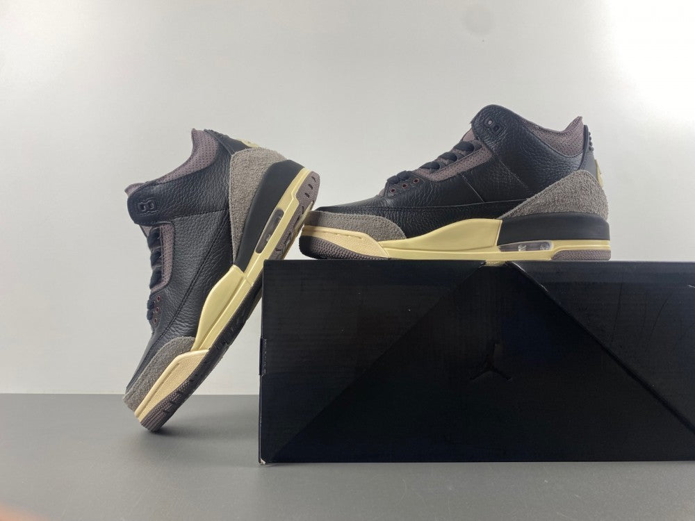 Low Top Sneakers, Black Brown Colorway, Lace Up Design, Casual Gift for Sneaker Fans
