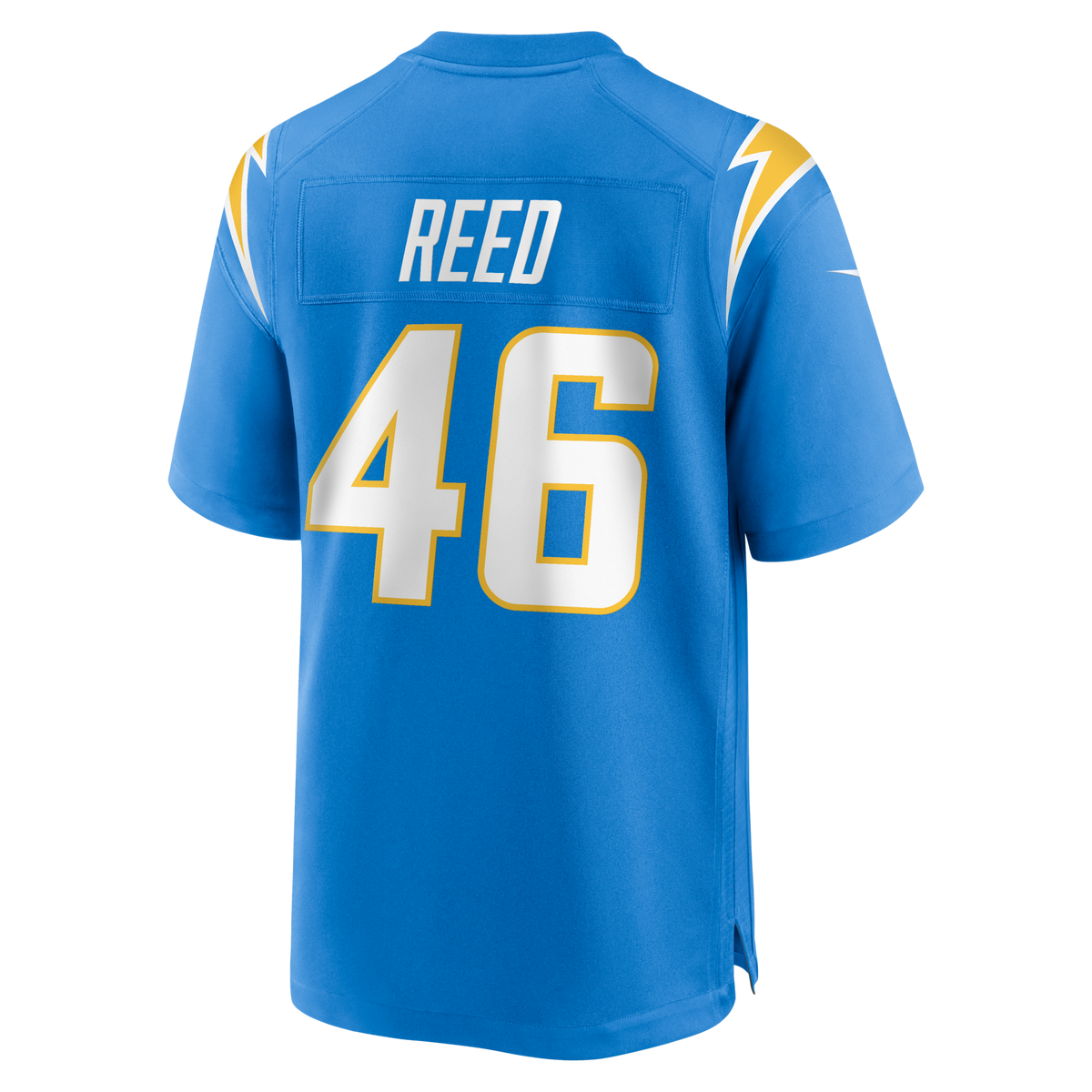Los Angeles Chargers Nikko Reed Powder Blue Team Game Jersey