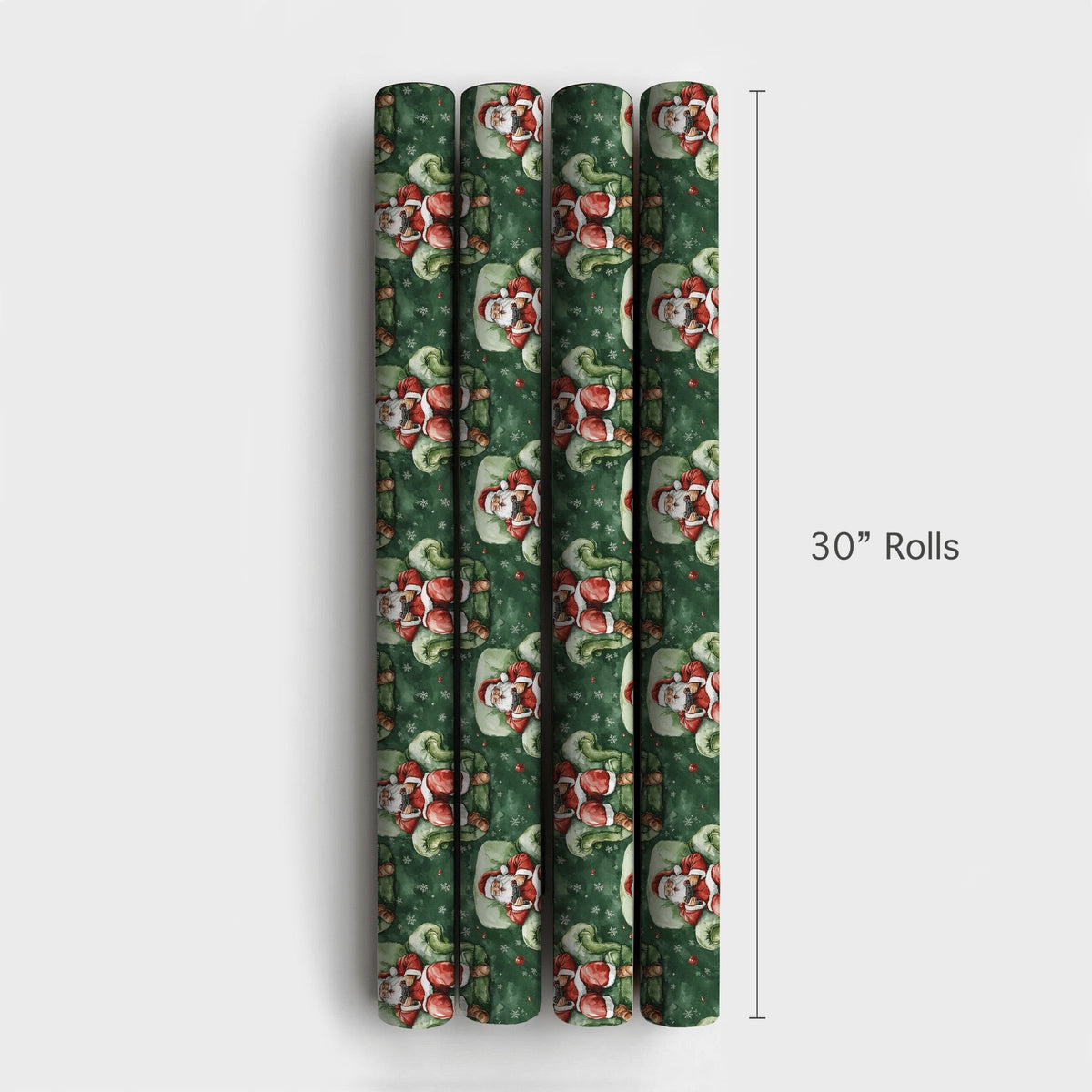 Video Game Christmas Gift Wrap, Gamer Santa Wrapping Paper, Humorous Gaming Santa Wrapping Paper, Tech Lover Holiday Paper Ro