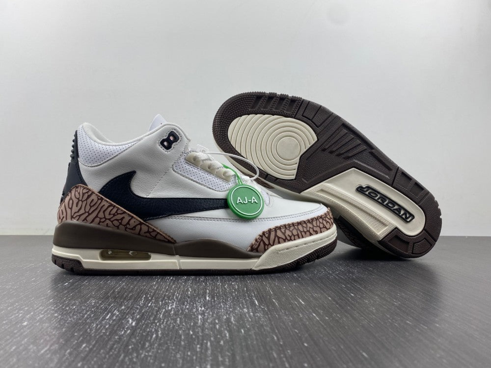 Low Top Sneakers, White Black Brown Colorway, Reverse Hook Design, Lace Up Design, Casual Gift for Sneaker Fans