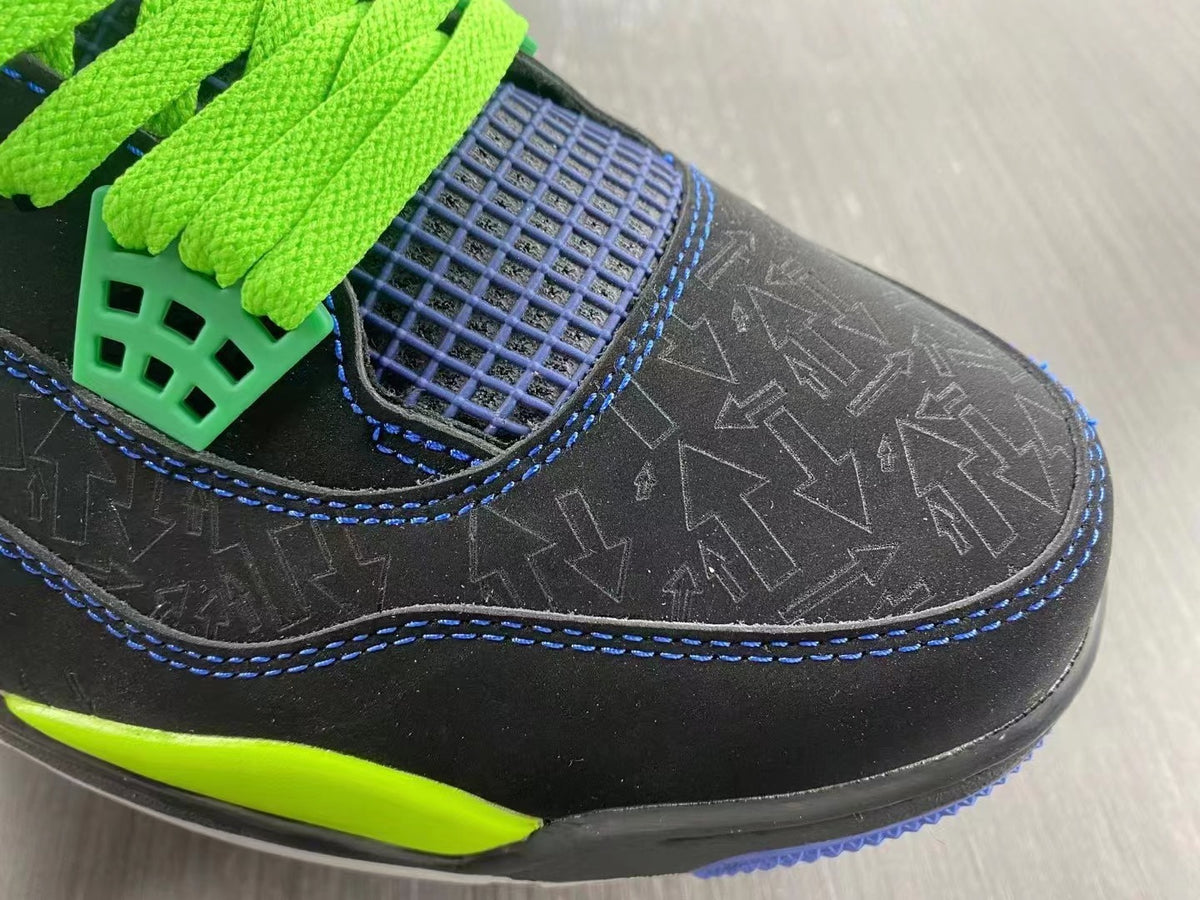 Low Top Sneakers, Black Green Colorway, Lace Up Design, Casual Gift for Sneaker Fans