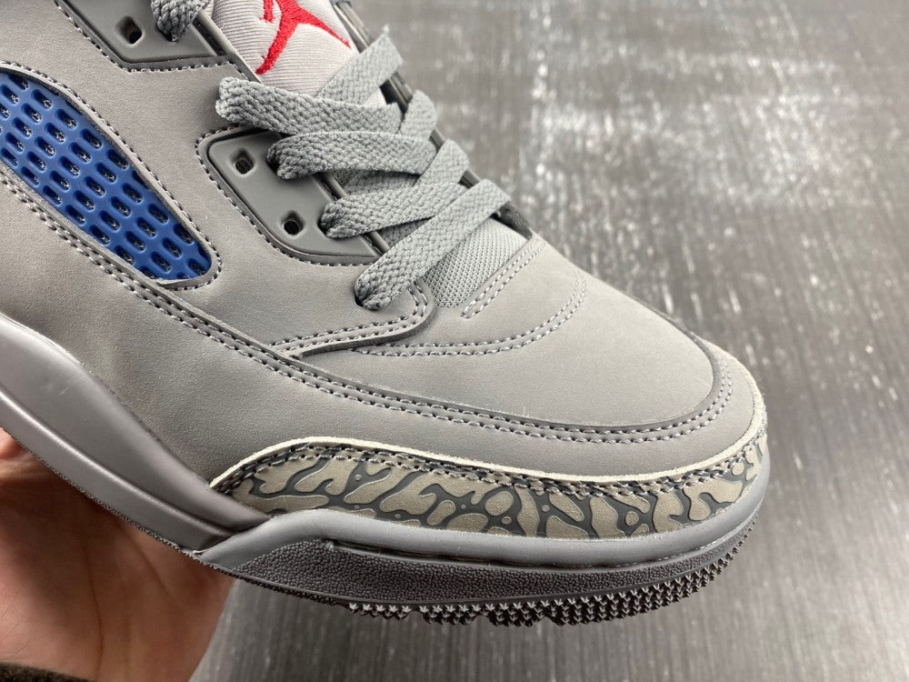 Low Top Sneakers, Blue Gray Colorway, Lace Up Design, Casual Gift for Sneaker Fans