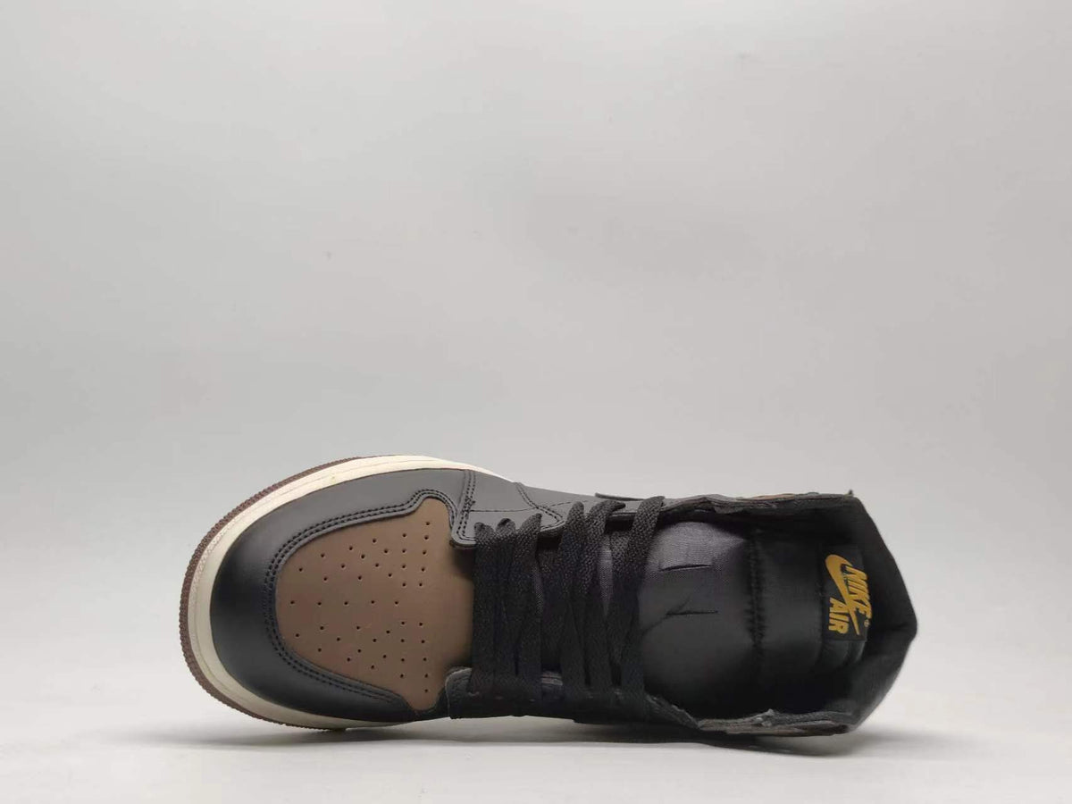 Sneakers, Black Brown Colorway, Lace Up Design, Casual Gift for Sneaker Fans