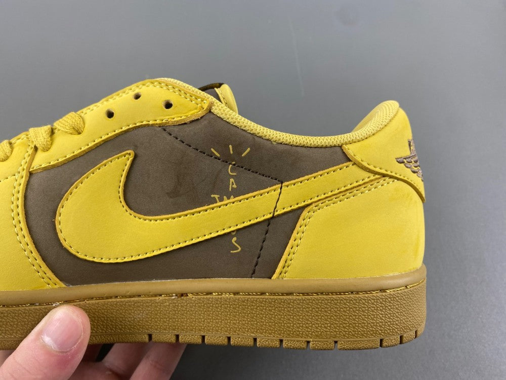 Low Top Sneakers, Khaki Yellow Colorway, Reverse Hook Design, Lace Up Design, Casual Gift for Sneaker Fans