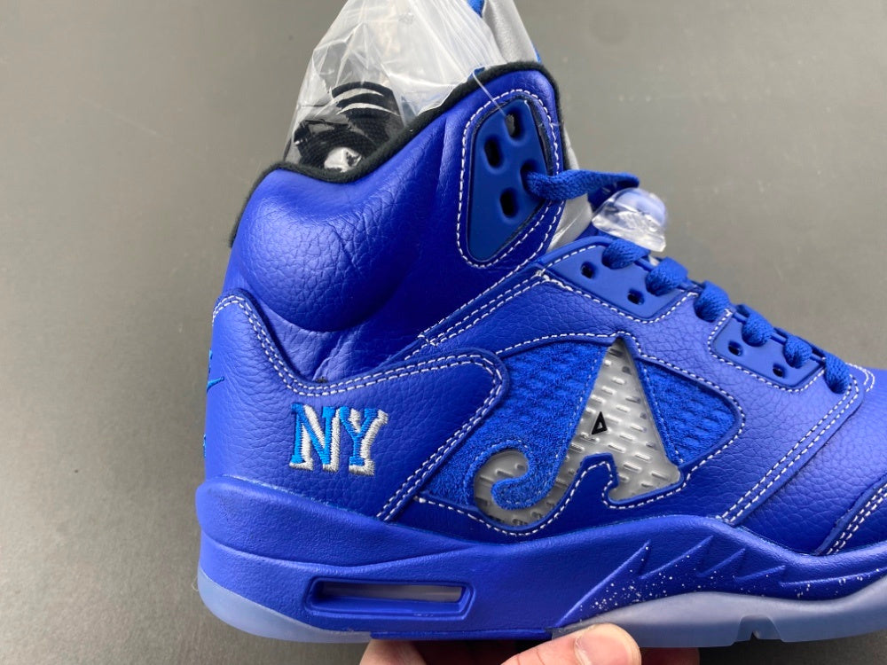 Low Top Sneakers, Royal Blue Colorway, Lace Up Design, Casual Gift for Sneaker Fans