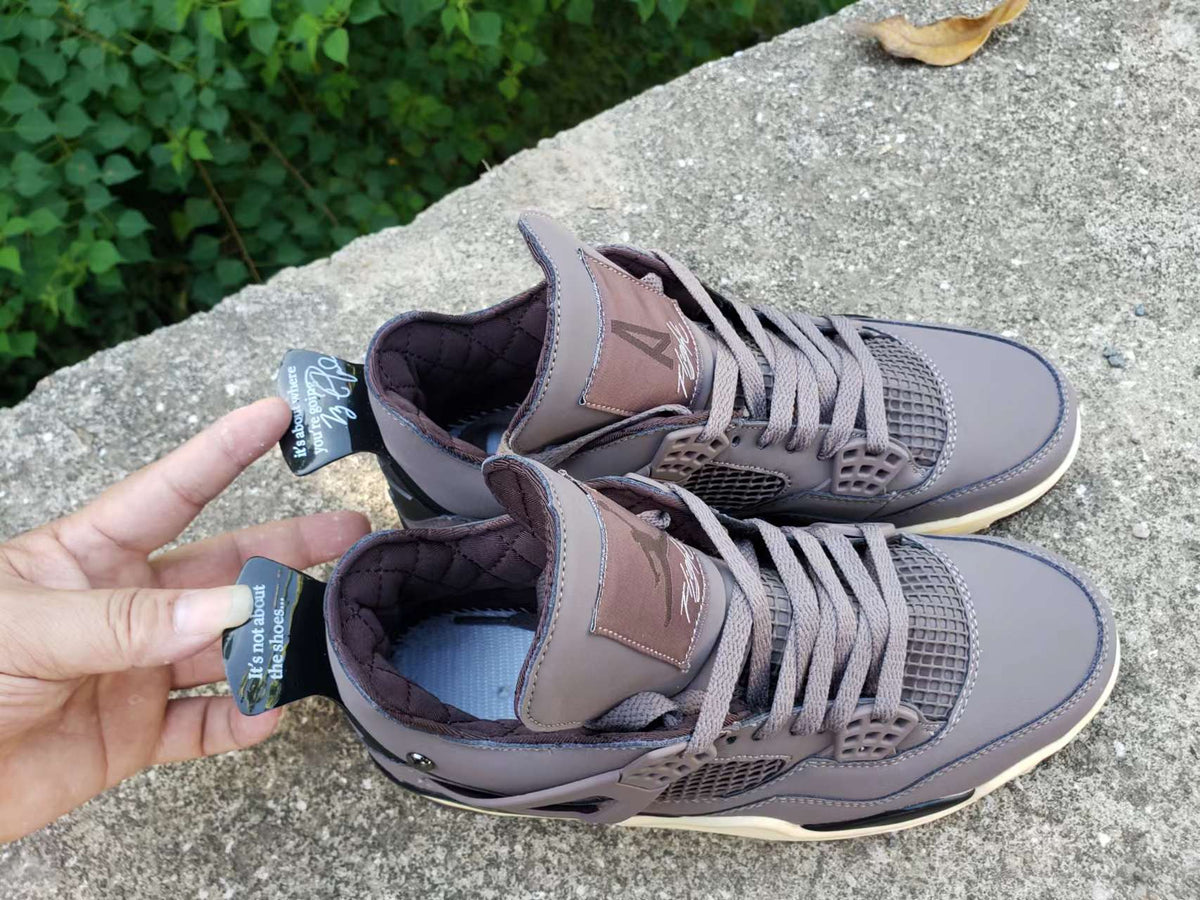 Sneakers, Black Brown Colorway, Lace Up Design, Casual Gift for Sneaker Fans