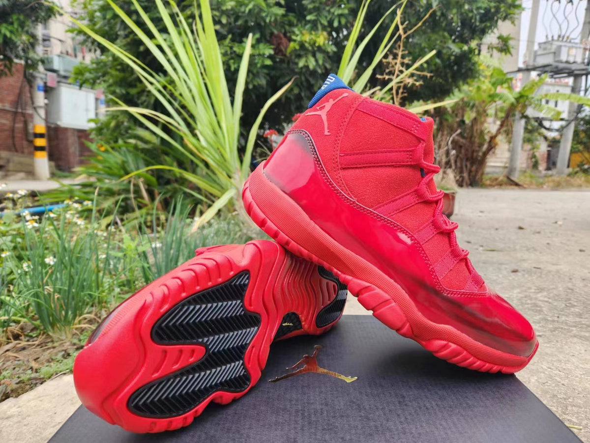 Sneakers, Red Colorway, Lace Up Design, Casual Gift for Sneaker Fans