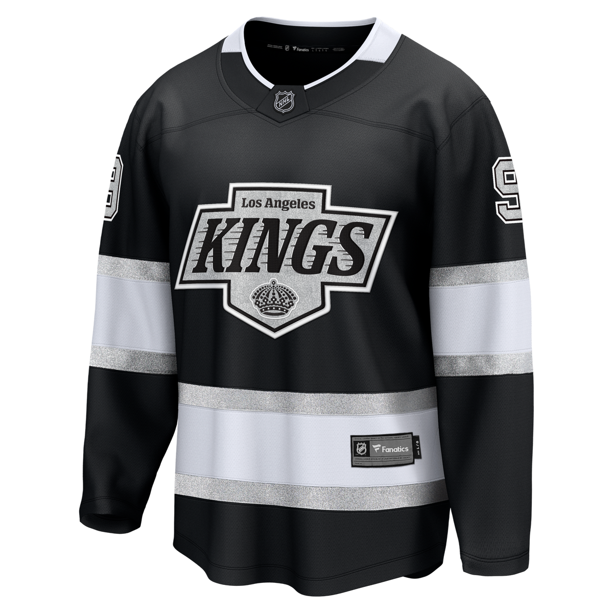 Los Angeles Kings Adrian Kempe Fanatics Black Home Premier Breakaway Player Jersey