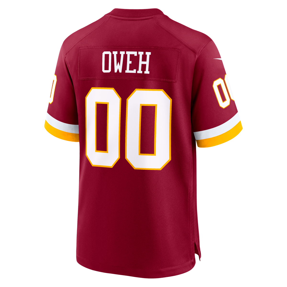 Washington Commanders Odafe Oweh Burgundy Game Jersey
