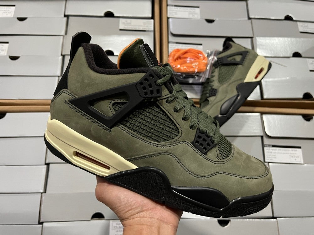 Retro Low Top Sneakers, Olive Green Colorway, Lace Up Design, Casual Gift for Sneaker Fans