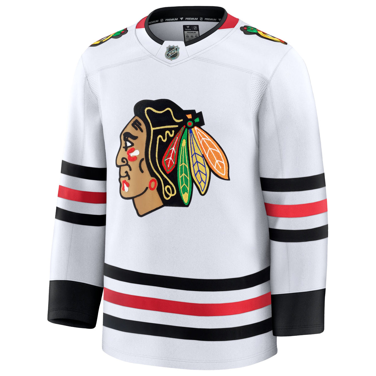 Chicago Blackhawks Fanatics White Away Premium Jersey