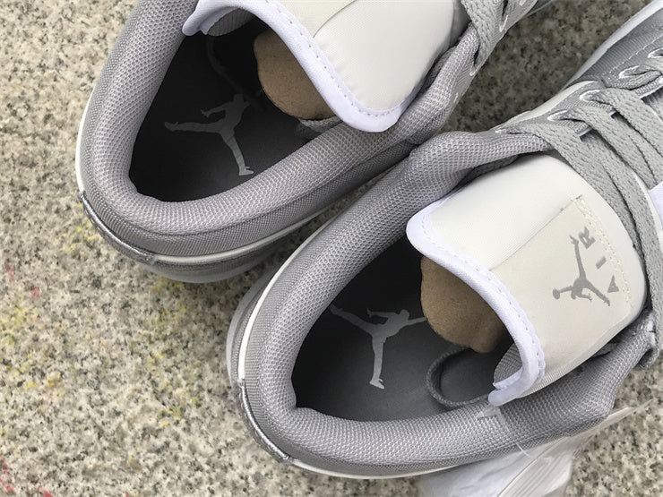 Low Top Sneakers, Gray Colorway, Lace Up Design, Casual Gift for Sneaker Fans