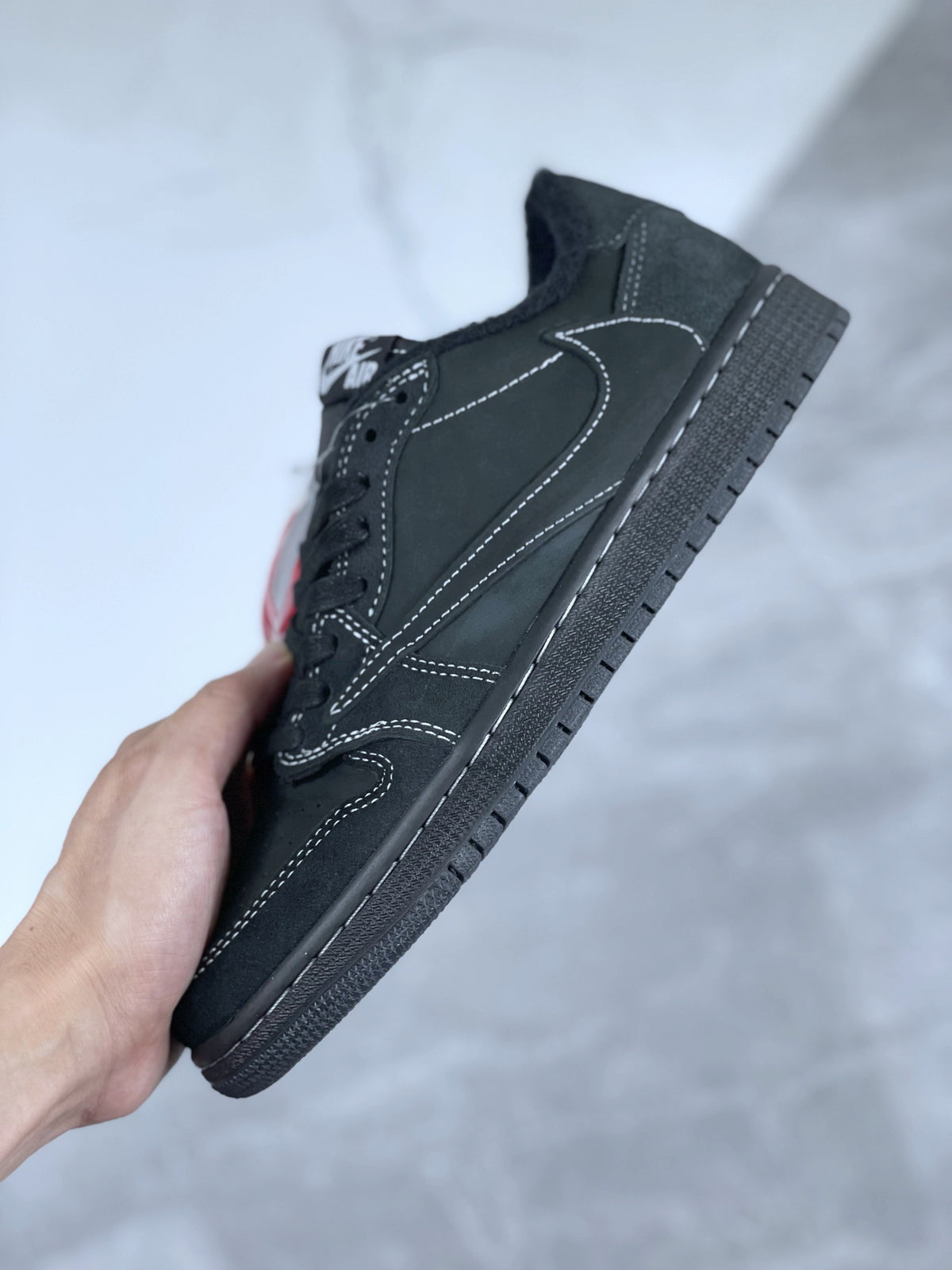 Low Top Sneakers, Black Colorway, Reverse Hook Design, Lace Up Design, Fleece Lined Design, Casual Gift for Sneaker Fans