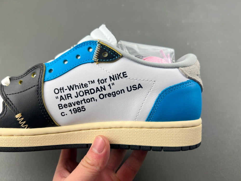 Low Top Sneakers, White Black Colorway, Leather Footwear, Reverse Hook Design, Lace Up Design, Casual Gift for Sneaker Fans