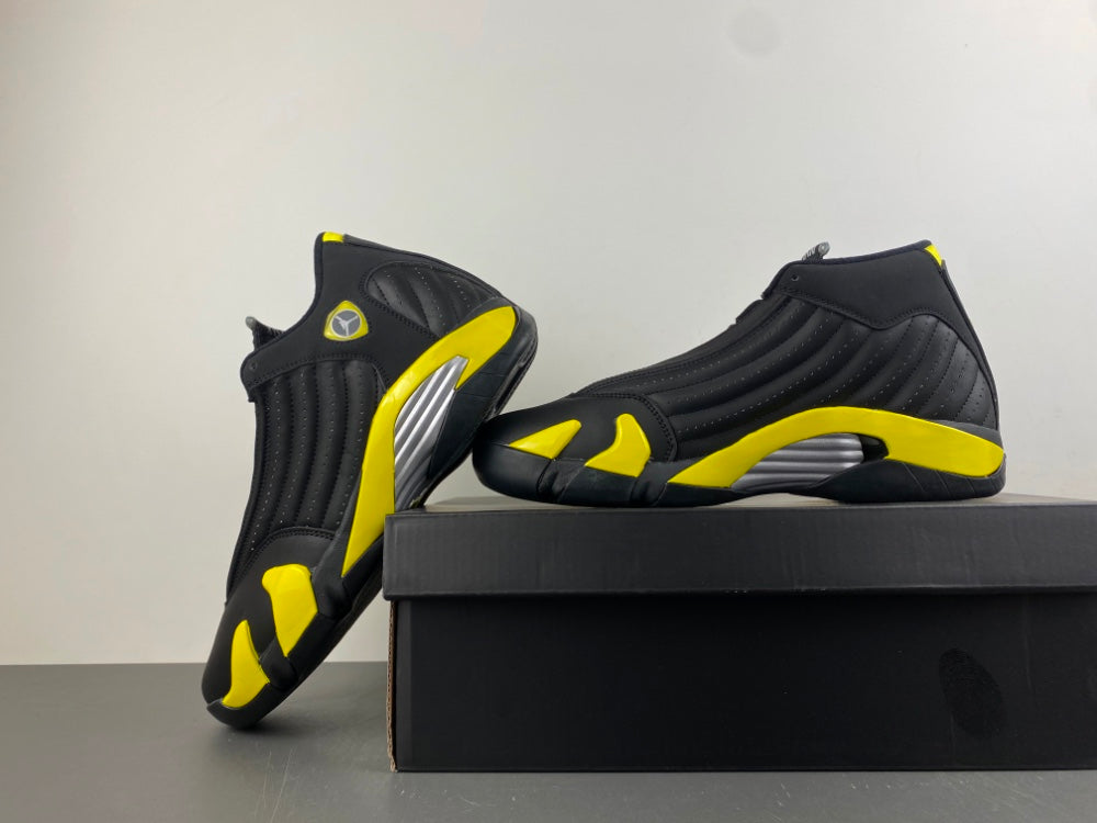 Retro Low Top Sneakers, Black Yellow Colorway, Lace Up Design, Casual Gift for Sneaker Fans