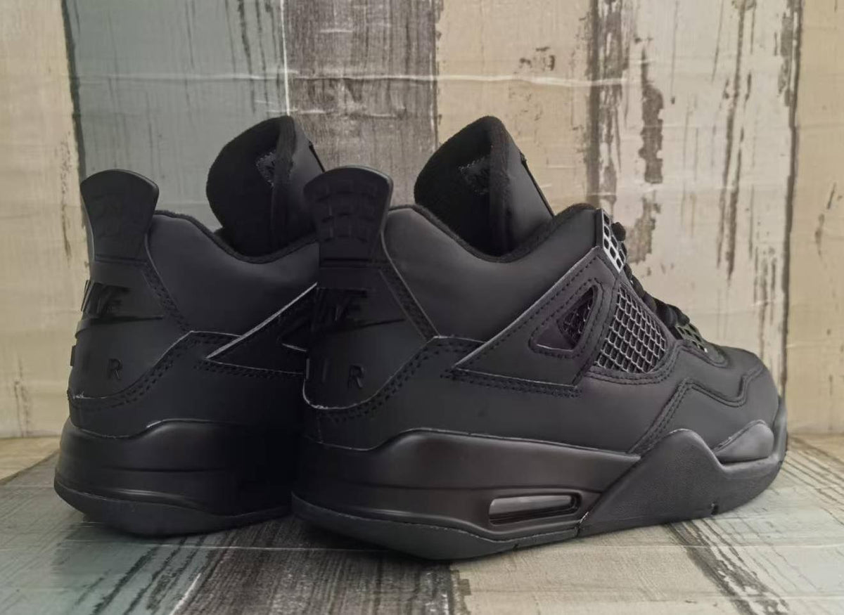 Mid Top Sneakers, Black Colorway, Lace Up Design, Casual Gift for Sneaker Fans