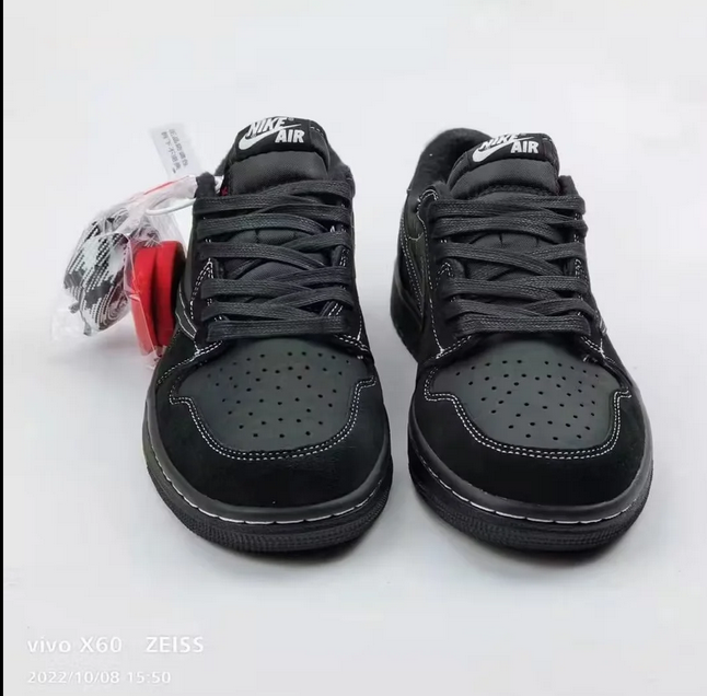 Low Top Sneakers, Black Colorway, Reverse Hook Design, Lace Up Design, Casual Gift for Sneaker Fans