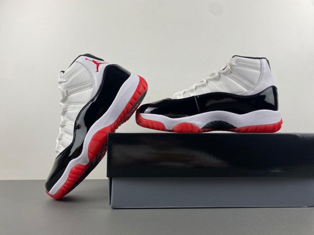 Low Top Sneakers, White Black Red Colorway, Leather Footwear, Lace Up Design, Casual Gift for Sneaker Fans