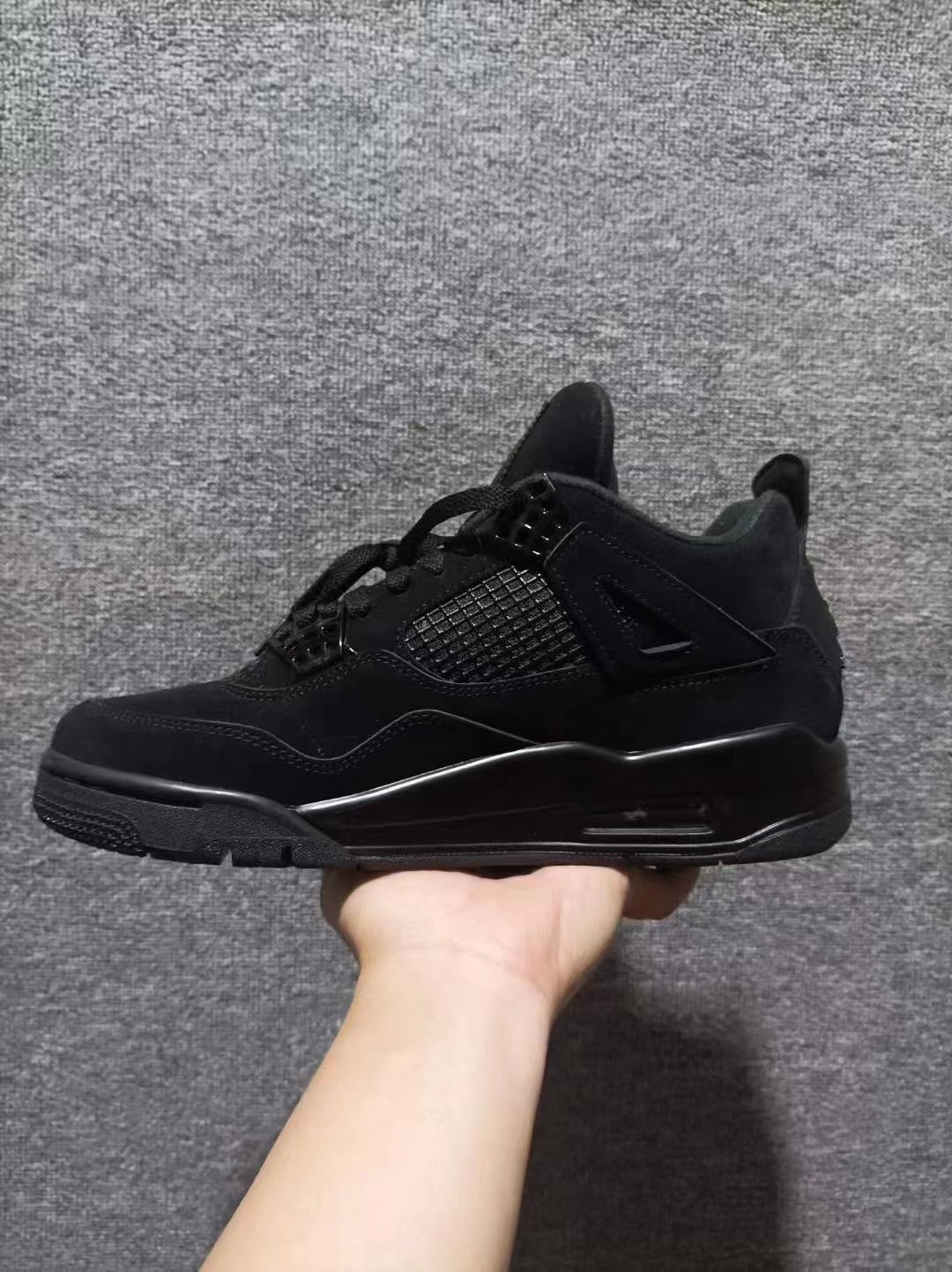 Low Top Sneakers, Black Colorway, Leather Footwear, Lace Up Design, Casual Gift for Sneaker Fans