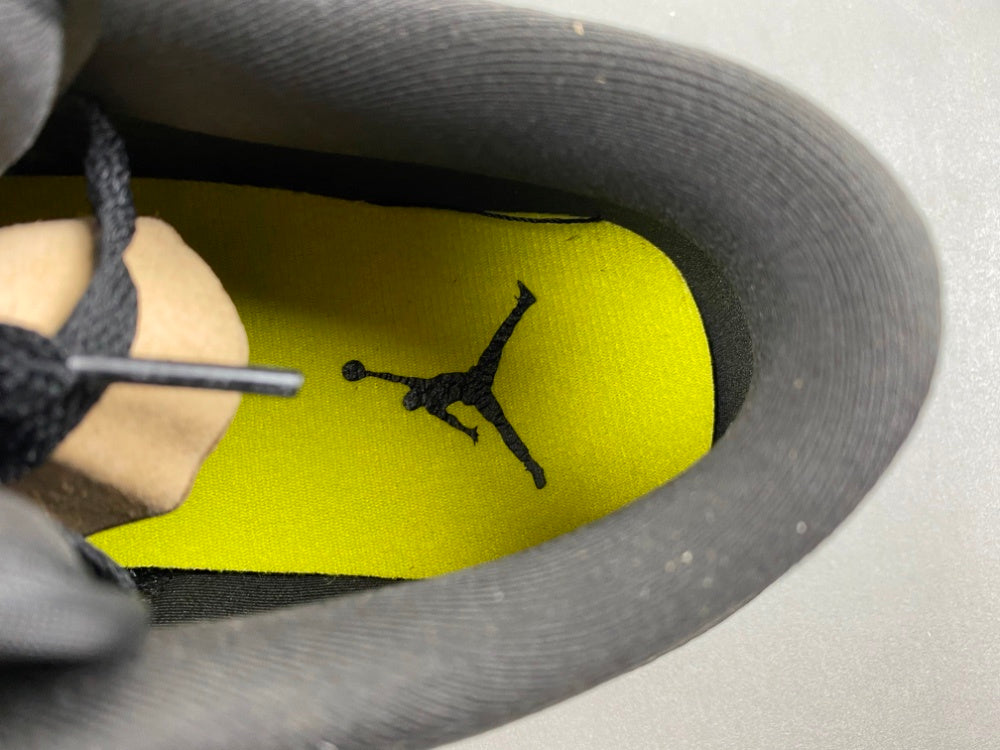 Low Top Sneakers, Black Yellow Gray Colorway, Cracked Pattern, Lace Up Design, Casual Gift for Sneaker Fans