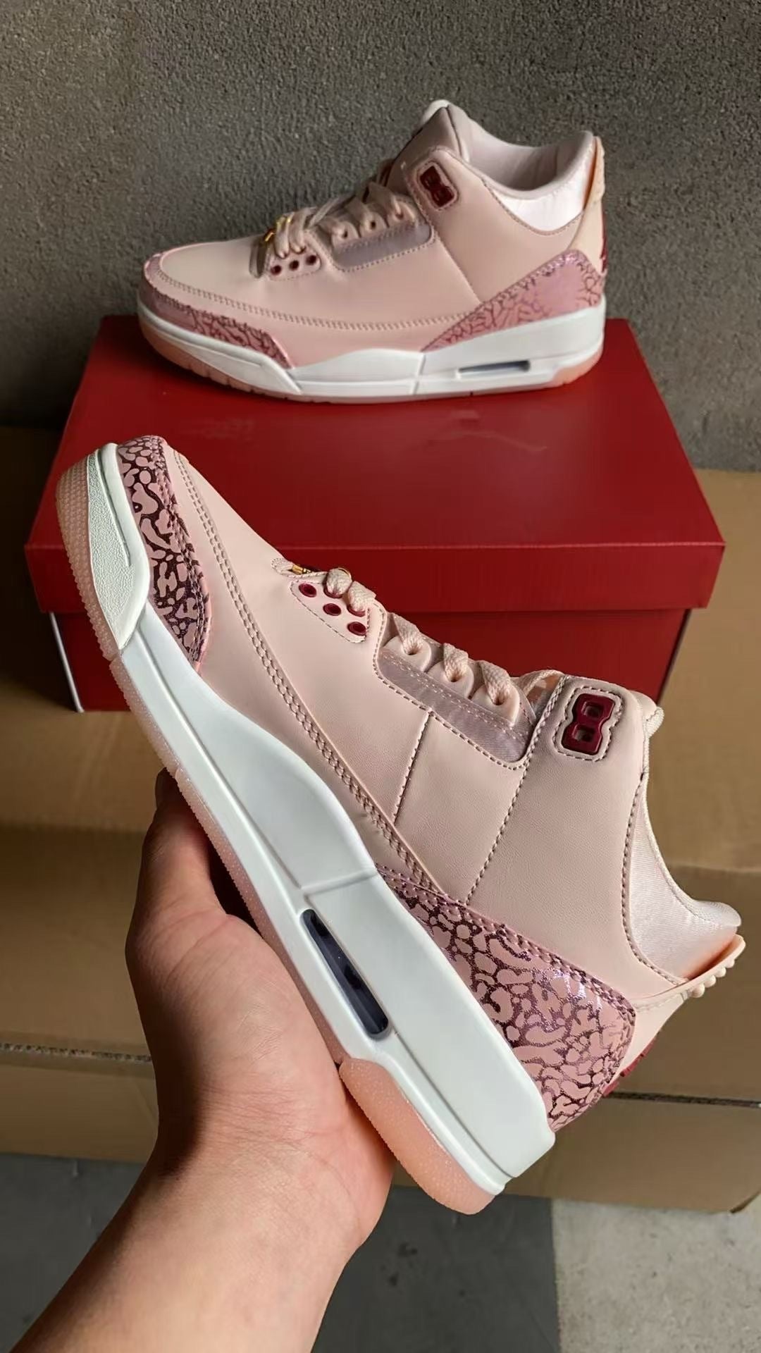 Low Top Sneakers, Pink Colorway, Lace Up Design, Casual Gift for Sneaker Fans