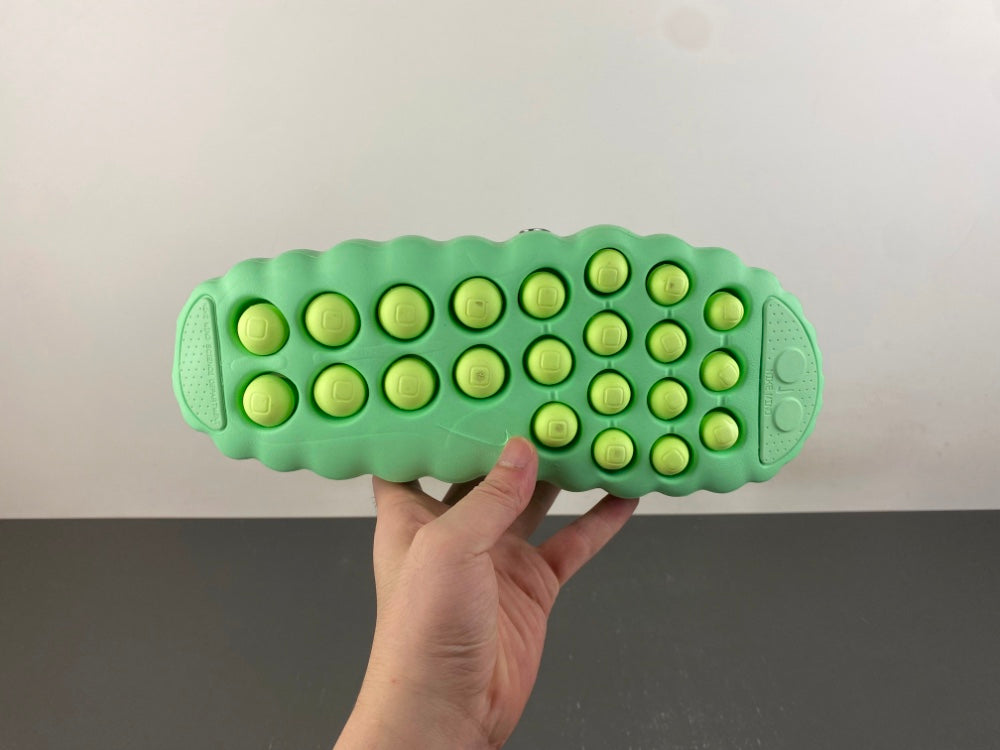 Slides, Green Colorway, Slip On Design, Casual Gift for Shoe Lovers