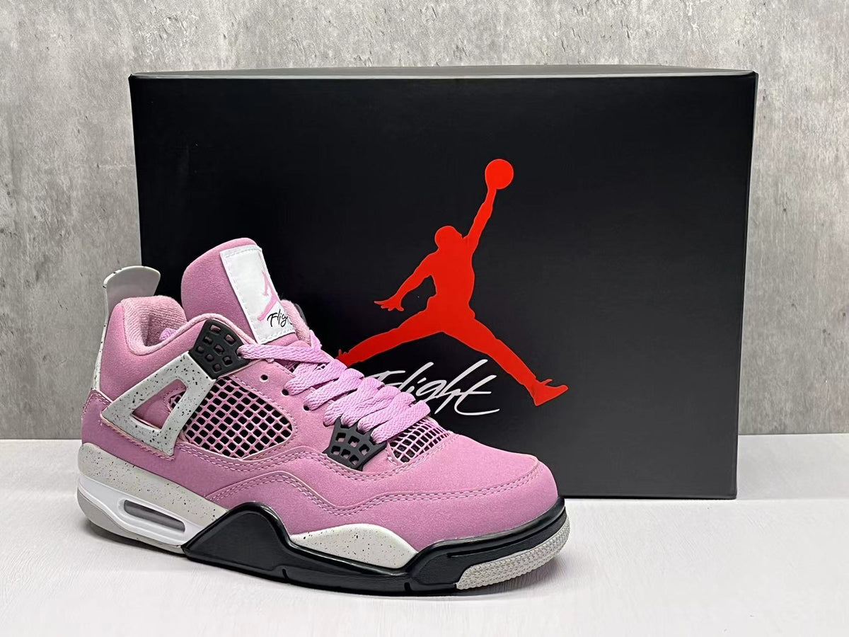 High Top Sneakers, Pink Colorway, Lace Up Design, Casual Gift for Sneaker Fans