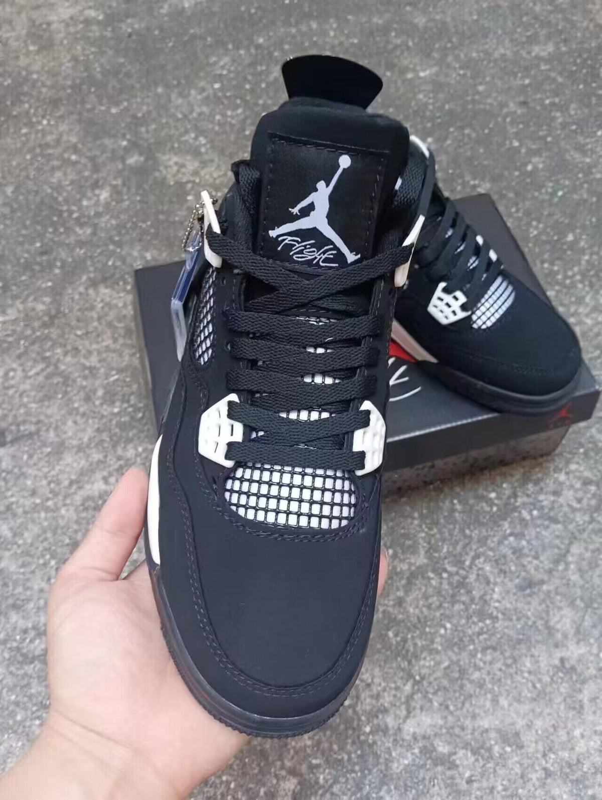 Sneakers, Black White Colorway, Lace Up Design, Casual Gift for Sneaker Fans