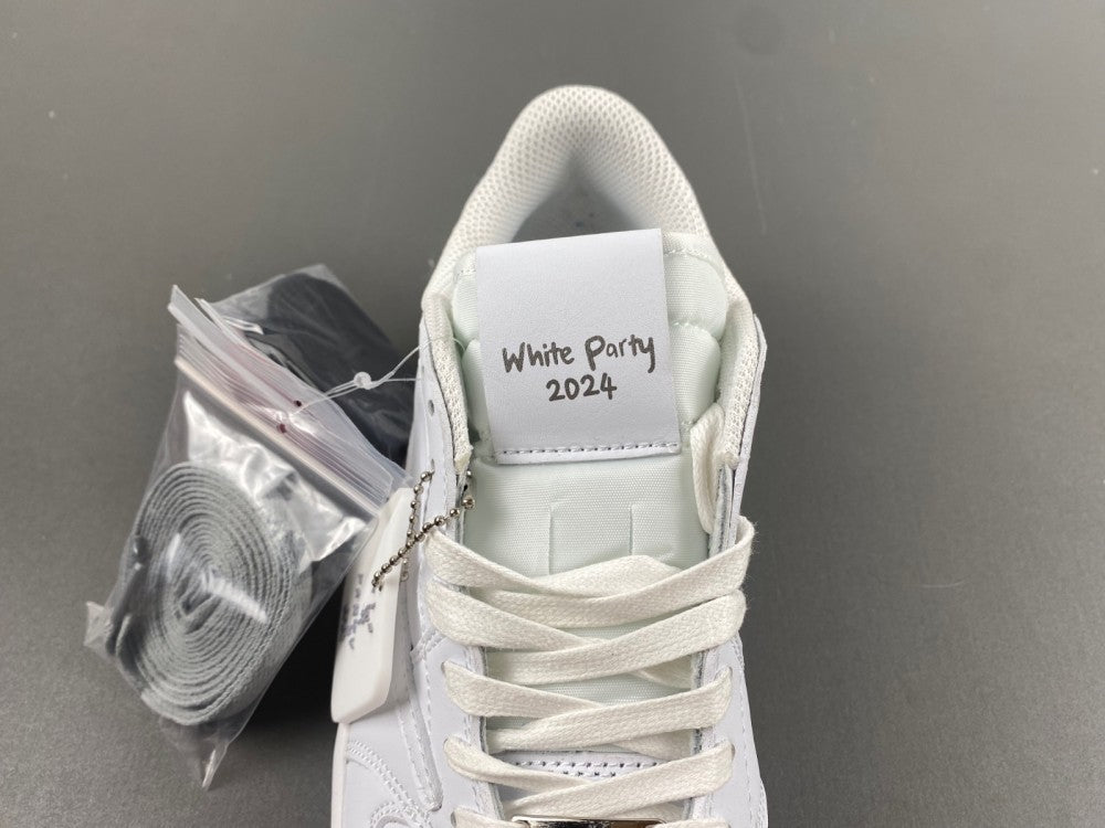 Low Top Sneakers, White Colorway, Reverse Hook Design, Lace Up Design, Casual Gift for Sneaker Fans