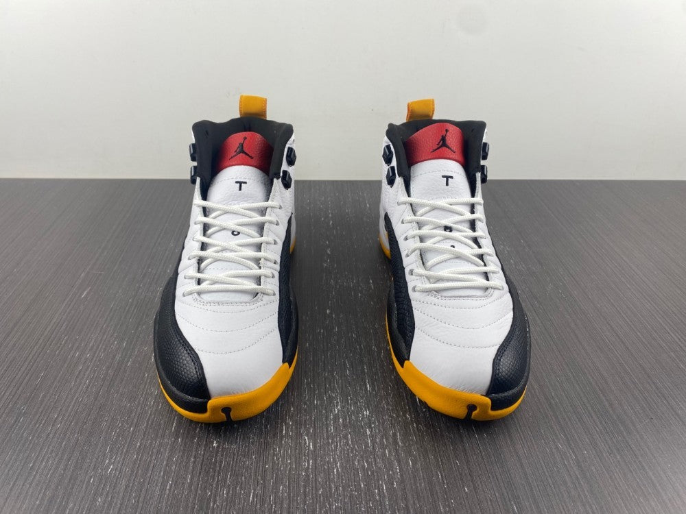 Low Top Sneakers, White Black Yellow Colorway, Lace Up Design, Casual Gift for Sneaker Fans
