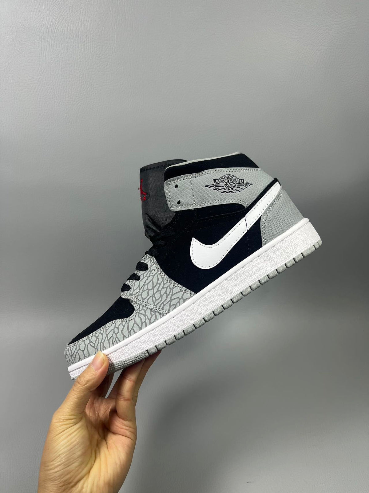 Sneakers, Black White Colorway, Lace Up Design, Casual Gift for Sneaker Fans