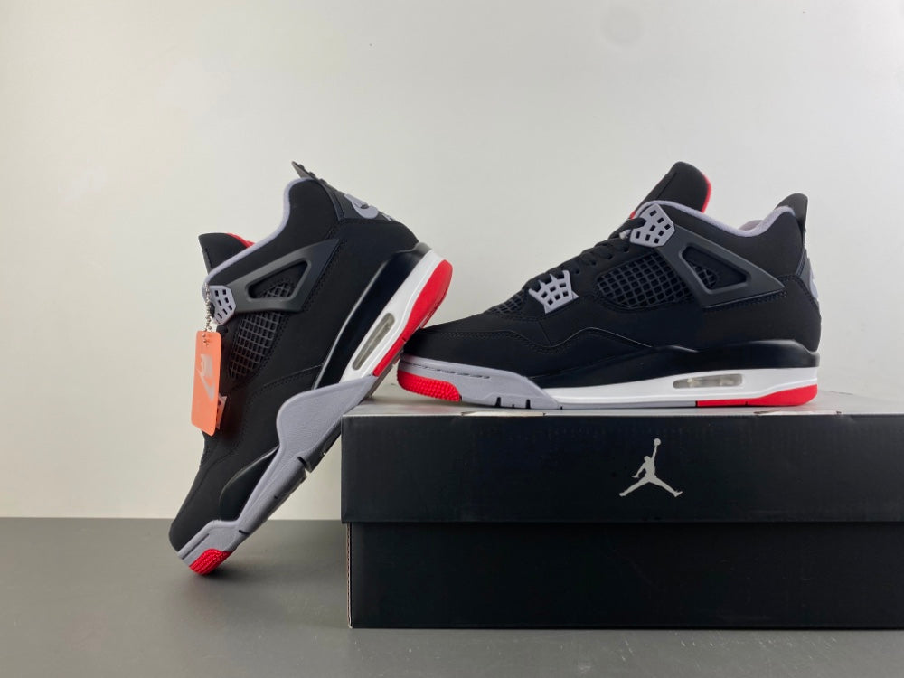 Mid Top Sneakers, Black Red Colorway, Lace Up Design, Casual Gift for Sneaker Fans