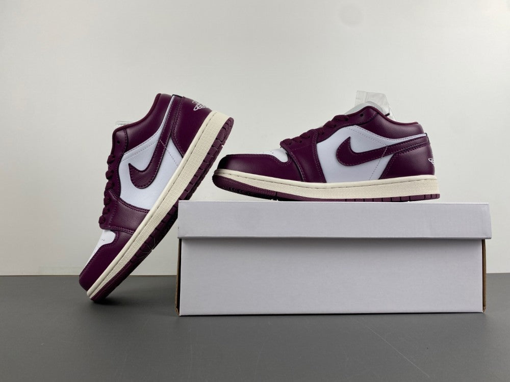 Low Top Sneakers, Burgundy White Colorway, Lace Up Design, Casual Gift for Sneaker Fans