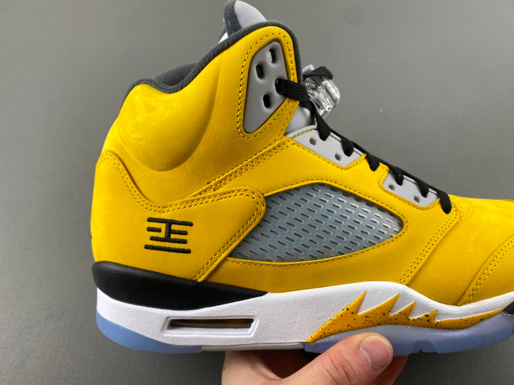 High Top Sneakers, Yellow Colorway, Lace Up Design, Casual Gift for Sneaker Fans