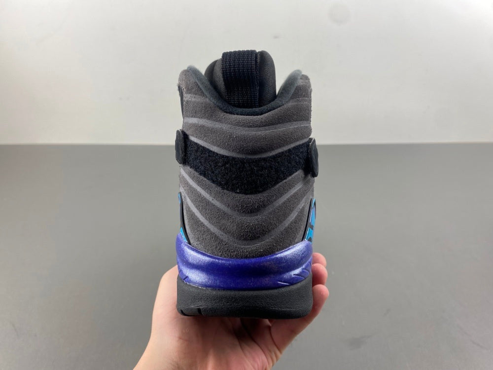 Mid Top Sneakers, Blue Black Purple Gray Colorway, Lace Up Design, Casual Gift for Sneaker Fans