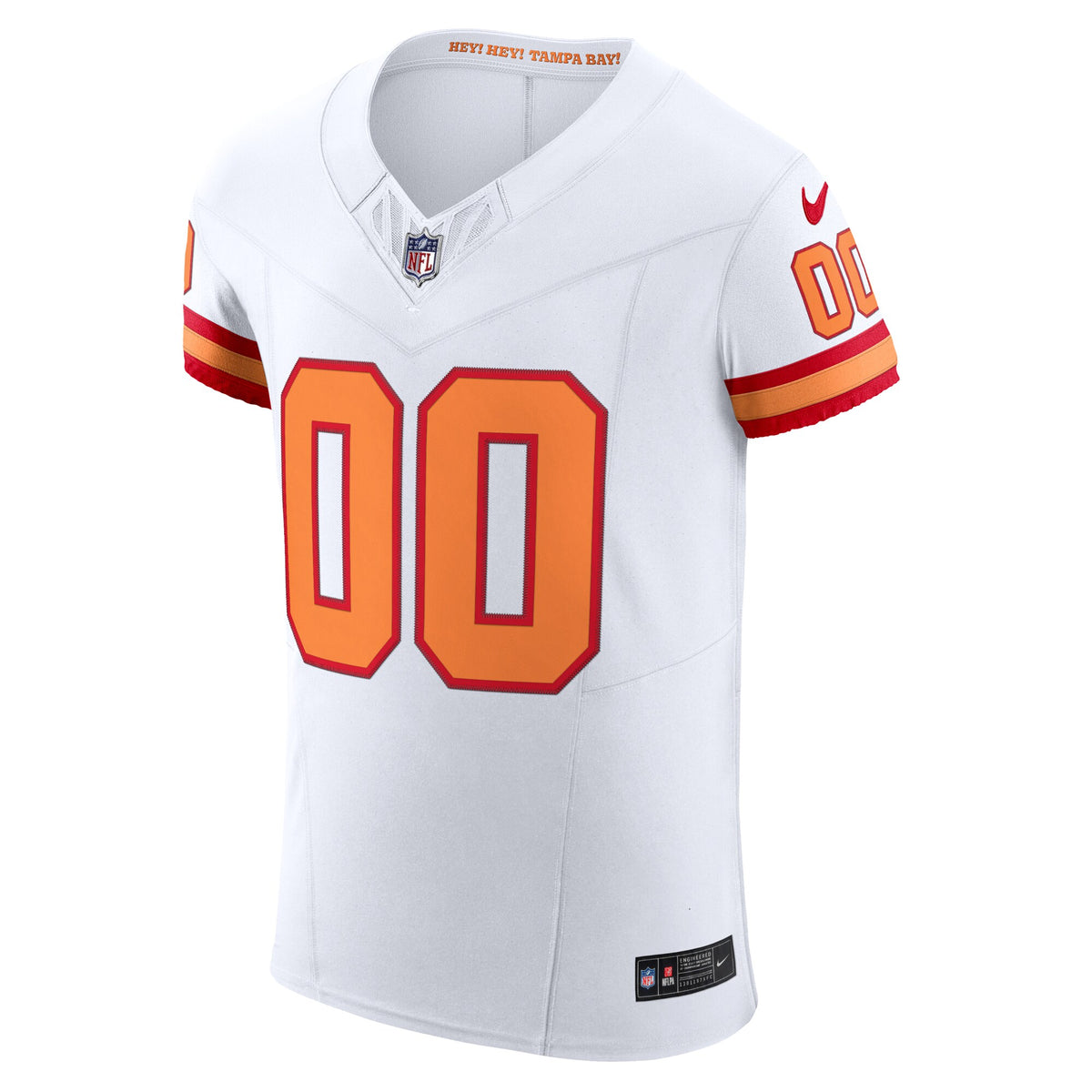 Tampa Bay Buccaneers White Vapor F.U.S.E. Custom Elite Jersey