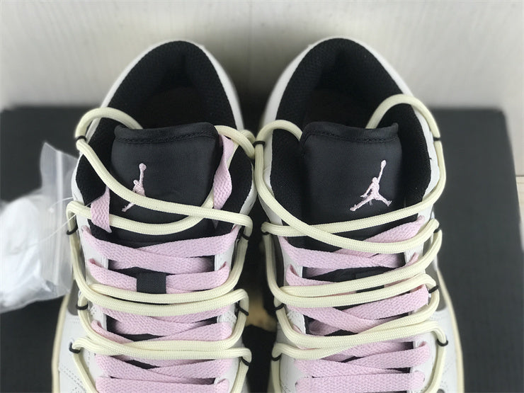Low Top Sneakers, Gray White Colorway, Lace Up Design, Casual Gift for Sneaker Fans