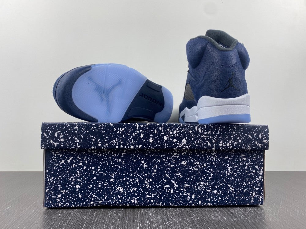 Sneakers, Navy Blue Navy Colorway, Lace Up Design, Casual Gift for Sneaker Fans