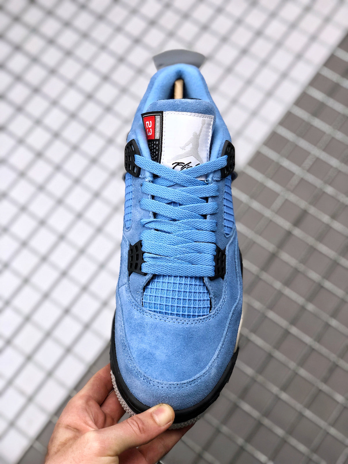 Sneakers, University Blue Colorway, Lace Up Design, Casual Gift for Sneaker Fans