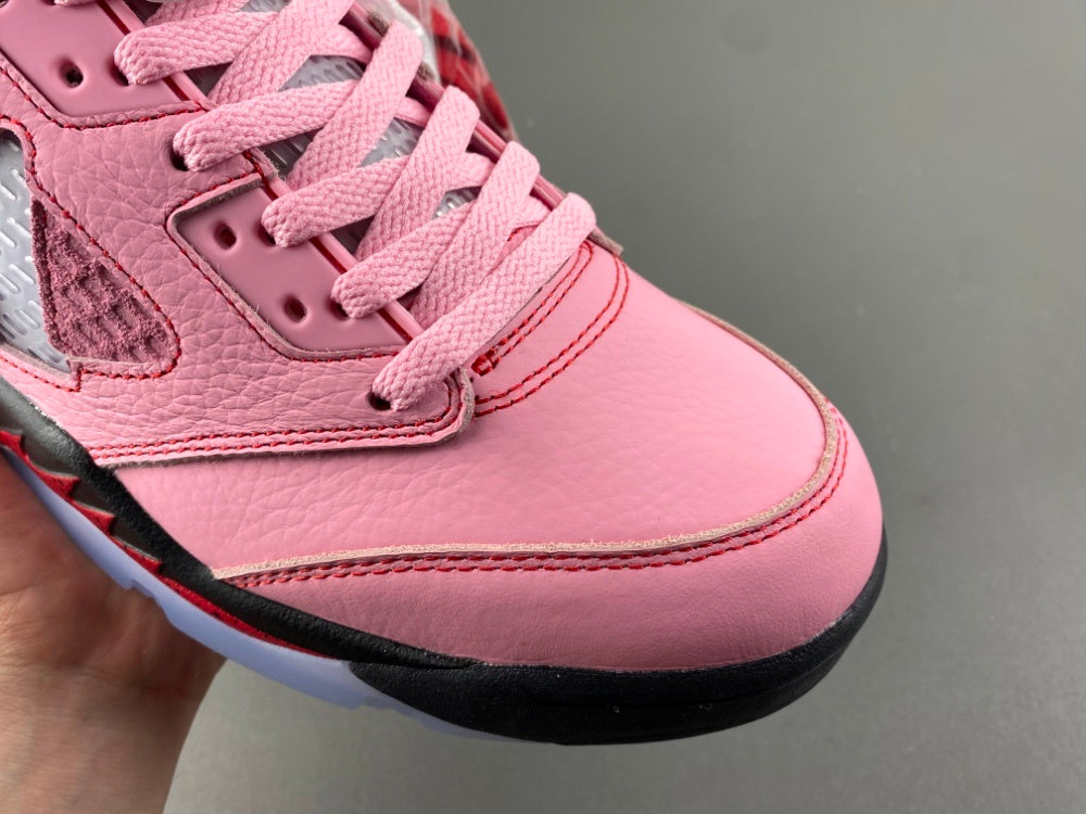 Low Top Sneakers, Pink Colorway, Lace Up Design, Casual Gift for Sneaker Fans