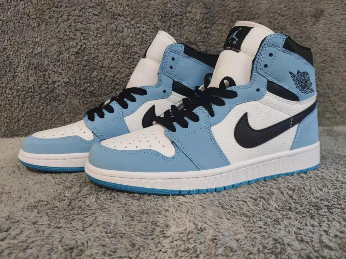 Sneakers, University Blue Colorway, Lace Up Design, Casual Gift for Sneaker Fans
