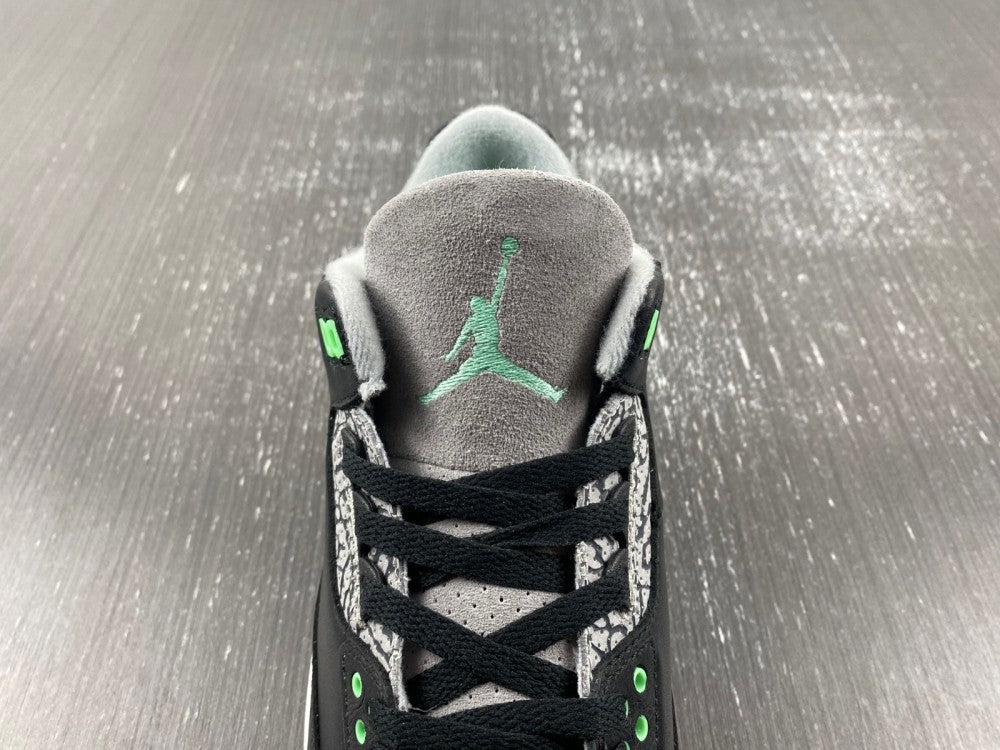 Low Top Sneakers, Black Green Colorway, Glow in the Dark Detail, Cracked Pattern, Lace Up Design, Casual Gift for Sneaker Fans
