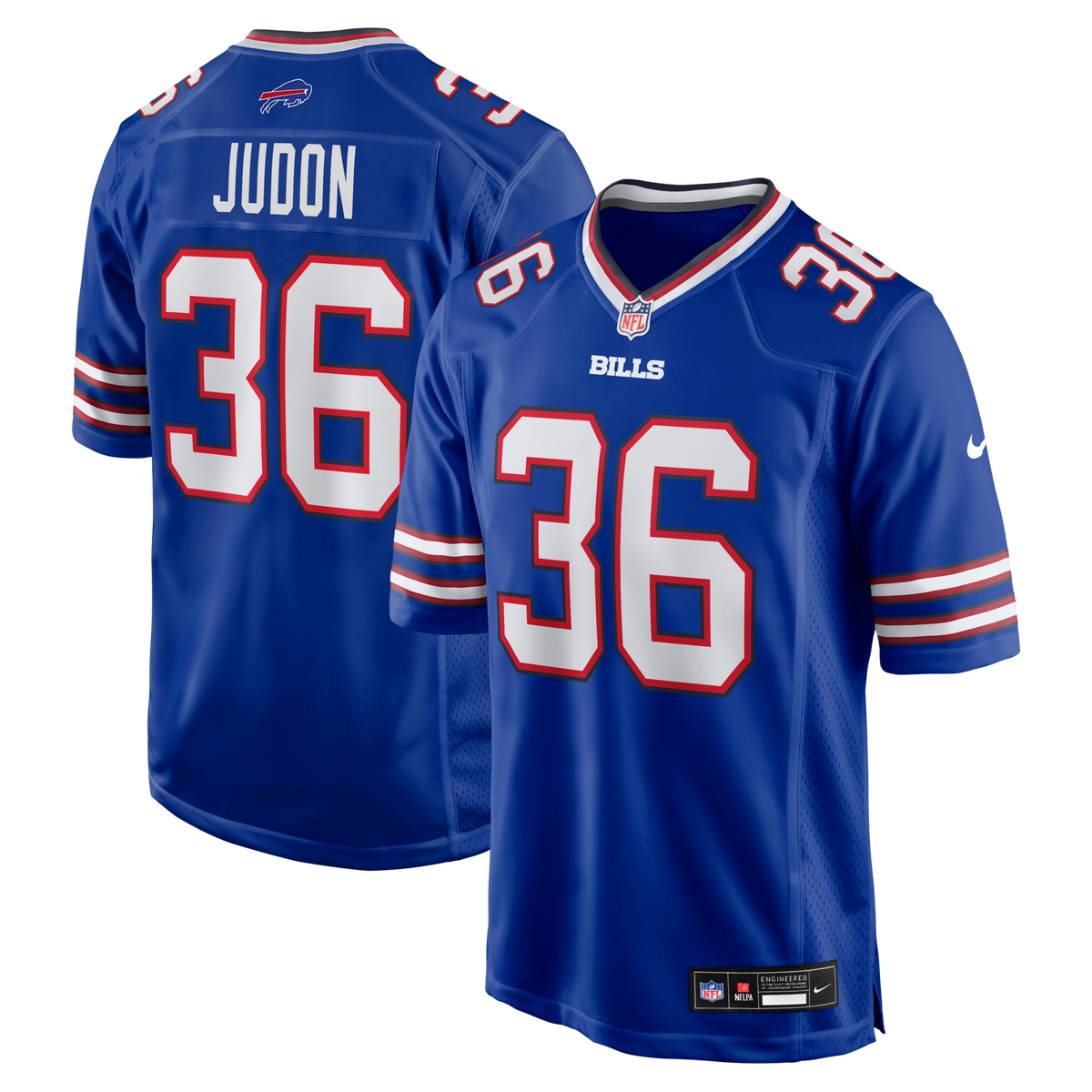 Buffalo Bills Matthew Judon Royal Team Game Jersey