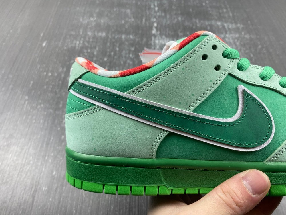 Low Top Sneakers, Green Colorway, Lace Up Design, Casual Gift for Sneaker Fans