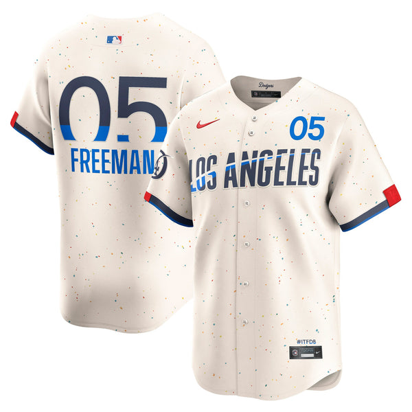 Los Angeles Dodgers Freddie Freeman Cream City Connect Limited Player Jersey