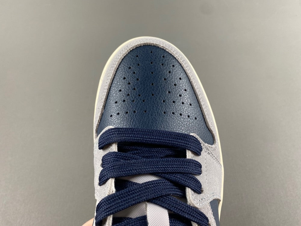 Low Top Sneakers, Blue Brown Colorway, Lace Up Design, Casual Gift for Sneaker Fans