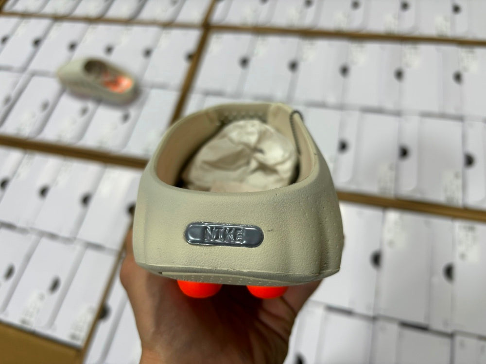 Slides, Off White Sail Colorway, Slip On Design, Casual Gift for Shoe Lovers