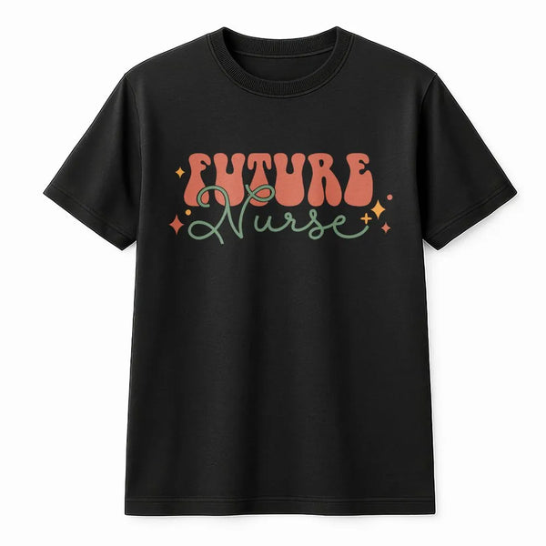 Future Nurse T-Shirt | Retro 'In My Nursing Era' Design | Soft Cotton Blend | Gift for Nursing School Student