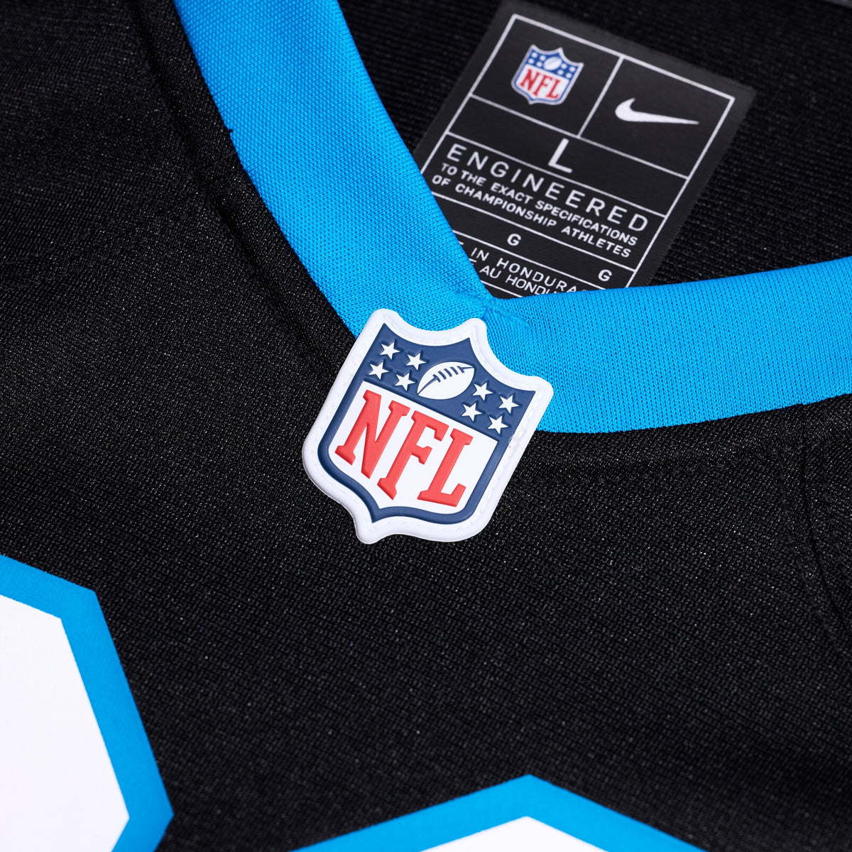 Carolina Panthers Jaelan Phillips Black Game Jersey