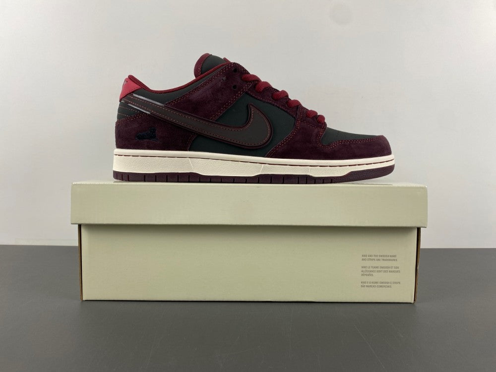 Low Top Sneakers, Burgundy Carbon Gray Colorway, Lace Up Design, Casual Gift for Sneaker Fans